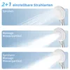 ZMH Shower Nickel Duschkopf mit 1,5 m Schlauch Runde Produktbild-Vorschau 4