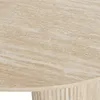 home24 Esstisch - Oval - Travertin Stein Nachbildung Produktbild-Vorschau 8