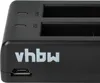 vhbw Dual Micro-USB Ladegerät kompatibel mit WOLFANG GA100, Produktbild-Vorschau 7