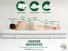 7-strefowy materac z zimnej pianki | 90 x 200 cm | 18 cm Podgląd zdjęcia produktu 6