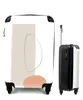 MuchoWow® Koffer Handgepäck Trolley Rollkoffer Kleine Produktbild-Vorschau 1