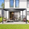 PRIMEYARD Pergola 3x4 m Aluminium-Pfosten mit Produktbild-Vorschau 4