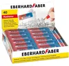 EberhardFaber Radiergummi Standard 55x19x9mm rot/blau Produktbild-Vorschau 1