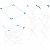 Séchoir à linge vertical, pliable, grand format, sur pied, Voir les images du produit 8