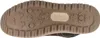 The image shows the sole of a brown boot. Voir les images du produit