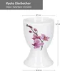 6er Set Kyoto Eierbecher 6 Personen lilafarbene Orchideen - Produktbild-Vorschau 5