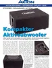 AXTON ATB120QBA Aktiv-Subwoofer Bassreflex Kiste 20 cm Produktbild-Vorschau 9