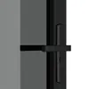 vidaXL Innentür 93x201,5 cm Schwarz ESG-Glas und Aluminium Produktbild-Vorschau 11