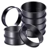 8er-Pack Crumpet-Ringe, English-Muffin-Ringe, 10 cm (4 Produktbild-Vorschau 1