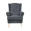 HOMLA FOSSBY FASO Kordsessel grau 86x85x108 cm Produktbild-Vorschau 9