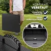 CASARIA® Gartentisch klappbar Polyrattan Campingtisch Produktbild-Vorschau 5