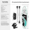 tectake® Nafukovací paddleboard 2v1, vyrobené z materiálu Náhled obrázku produktu 14
