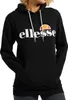 Felpa con cappuccio Ellesse SGS03244-BLACK da Donna Anteprima dell’immagine prodotto 14