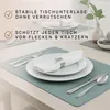 Platzset 6er Set Kunstleder abwaschbar, Wendbares Tischset Produktbild-Vorschau 6