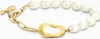 Bracciale di perle placcato oro Natural Beauty Anteprima dell’immagine prodotto 1