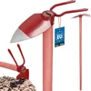 KOTARBAU® Doppelhacke Herzblatt-Gartenhacke mit 2 Zinken Produktbild-Vorschau 1