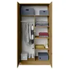 BEAUTYSOFA | Armoire à portes battantes LOOK Chêne Artisan Voir les images du produit 3