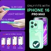 NALIA Neon Silikonhülle für iPhone 16 Pro Max – Kartenfach Produktbild-Vorschau 4