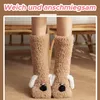 Kuschelsocken Damen Flauschige Socken Flauschig Warme Produktbild-Vorschau 6