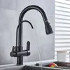 Kuchyňská baterie 3-cestný vodní filtr Baterie na pitnou Náhled obrázku produktu 11
