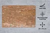 MuchoWow® Mauspad Mousepad Ziegel - Mauer - Steine 27x18 cm Produktbild-Vorschau 2