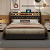 INONEFT Polsterbett 180x200cm mit Ladefunktion (USB & Produktbild-Vorschau 5