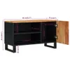 Mobile TV 80x33x46 cm in legno massiccio di acacia e Anteprima dell’immagine prodotto 7