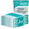 Sada vakuových sáčků SONGMICS, 6 opakovaně použitelných Náhled obrázku produktu 1
