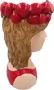 Blumentopf Lafiora Sophie Keramik 19 x 17 x 27 cm rot Produktbild-Vorschau 2