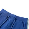 vidaXL Kindershorts mit Kordelzug Blau Melange 116 Produktbild-Vorschau 2