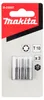 Makita B-23597, 3 Stück(e), Kreuz, 1/4", T10, 25 mm Produktbild-Vorschau 3