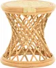 KRINES HOME Rattan Hocker gekreuzt (Honig) -  in DE Produktbild-Vorschau 2