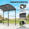 Outsunny Grillpavillon 215 x 150 x 220 cm Wasserabweisend Produktbild-Vorschau 6