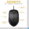 Hewlett Packard USB Fingerprint Maus Produktbild-Vorschau 3