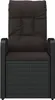 vidaXL Garten-Liegestühle 2 Stk. mit Auflagen Poly Rattan Produktbild-Vorschau 4
