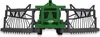 A green and black agricultural implement, likely a Fendt Fasswagen mit Schlauchverteiler, is shown from the front on a white background. Voir les images du produit