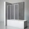 Schulte Badewannenfaltwand 3-teilig, 127 x 140 cm, Produktbild-Vorschau 1