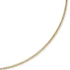 2-5mm-Panzerkette-585-Gelbgold-45cm Produktbild-Vorschau
