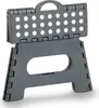 ZELLER Klapphocker 13031 aus Kunststoff, anthrazit / Tritt Produktbild-Vorschau 3