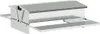 vidaXL Mangiatoia a pedale per polli argento 75 x 53 x 20,5 Anteprima dell’immagine prodotto 4