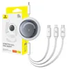 Schnellladekabel 3in1 Baseus Free2Draw USB-C auf Produktbild-Vorschau 9
