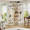 Libreria angolare - a forma di L - altezza 185 cm - 80x84 Anteprima dell’immagine prodotto 3