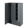 A three-door wardrobe with drawers, shown against a white background. Podgląd zdjęcia produktu