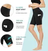 Damen Sport Leggins Shorts Hohe Taille Tights 3/4 Yogahose Produktbild-Vorschau 3