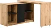 Klapptisch mit 360° drehbarer Platte - MDF - Natur und Produktbild-Vorschau 4
