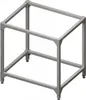 HENDI Ständer für Backöfen H90 und H90S, 595x425x(H)700mm Anteprima dell’immagine prodotto 2