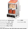 VEVOR párek v rohlíku, 37 l, dvoustupňový párek v rohlíku, Náhled obrázku produktu 7