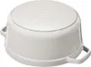 Zwilling La Cocotte 24cm rund weisser Trüffel Gusseisen Produktbild-Vorschau 9