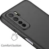 Close-up of the back of a black phone case, highlighting a button. Podgląd zdjęcia produktu