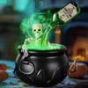 Gruwelijke Halloween-keteldecoratie voor buiten. Productafbeelding-voorbeeld 1